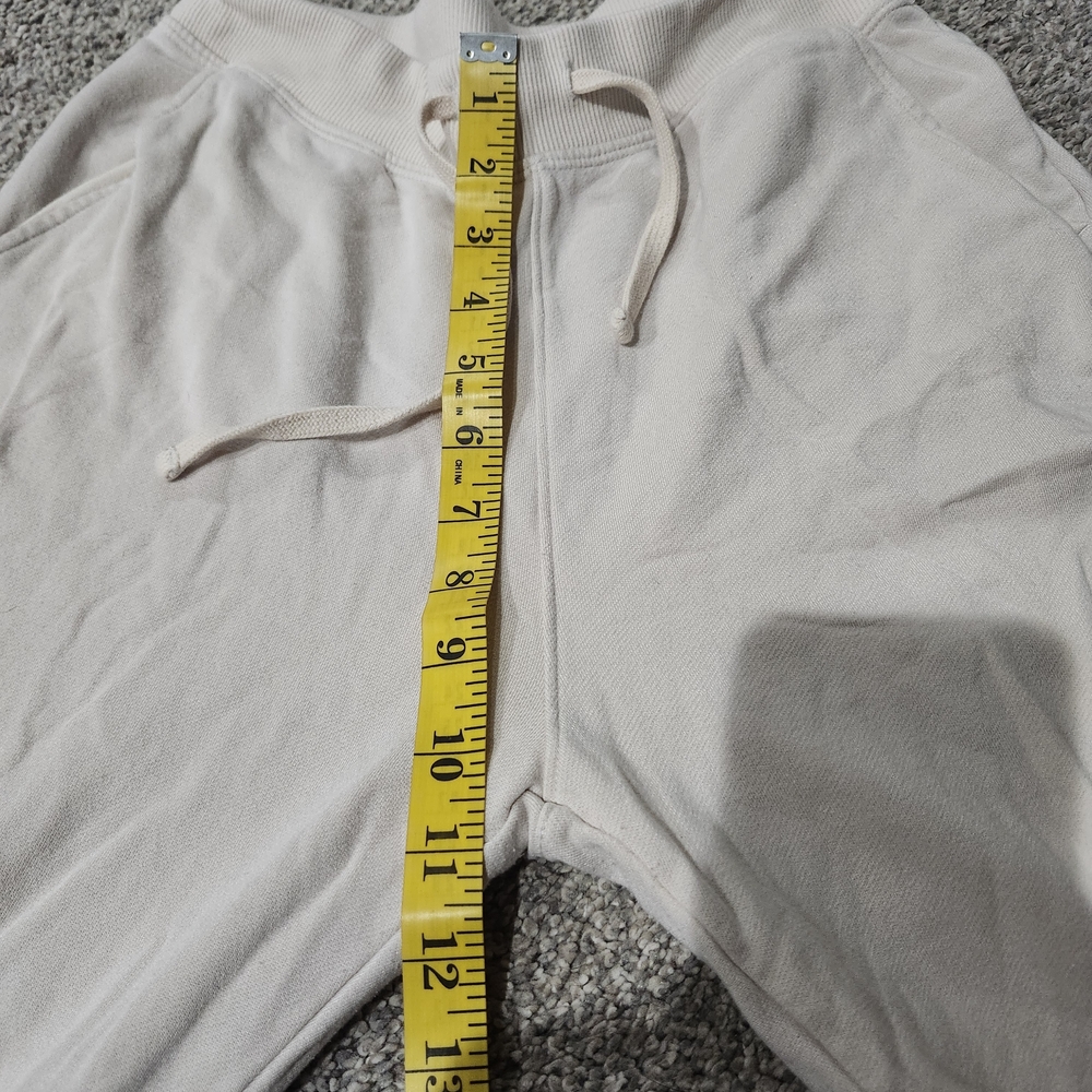 Nike Yoga Neutral Cream Drawstring Joggers, Minor Piling SZ Small - Picture 4 of 7